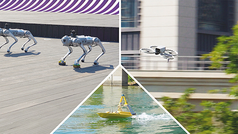 ◎ 海陸空科研成果展示。