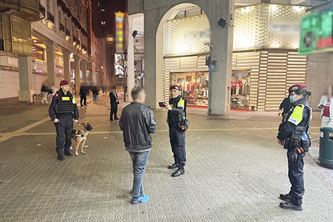 ◎ 治安警察局開展「冬防行動二0二六」。