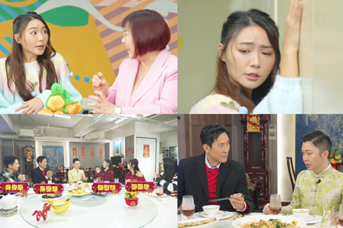 ◎ 李丞責師傅(右下)測字。