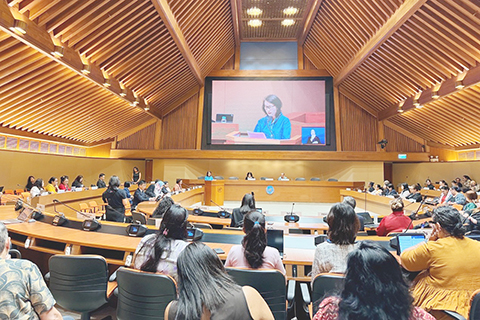 ◎ 聯合國婦女地位委員會第七十屆會議-亞太區域籌備會議開幕式。
