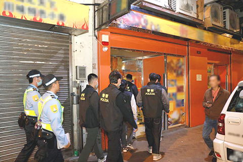 ◎ 治安警察局持續進行「冬防行動二0二六」。