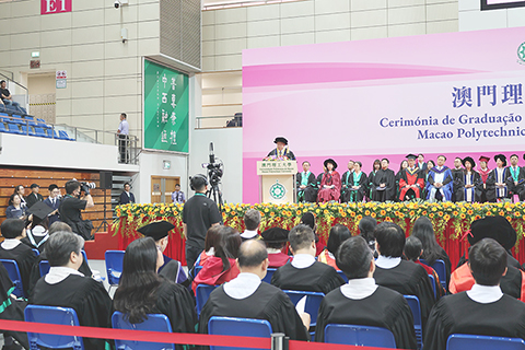 ◎ 澳門理工大學舉行二0二五/二0二六學年畢業典禮。