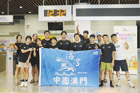 ◎ 海灣獨木舟會赴港出戰水球賽。