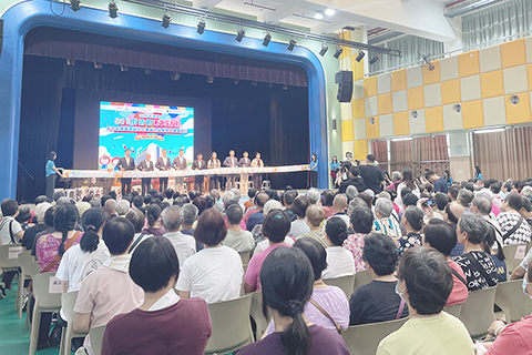 ◎ 街總二零二六街坊節開幕禮暨社區服務大樓開放日昨日舉行。