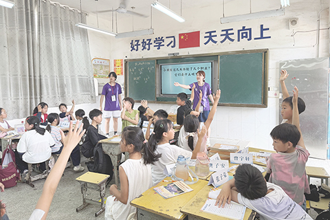◎ 澳大學生赴江西修水推動服務學習計劃。